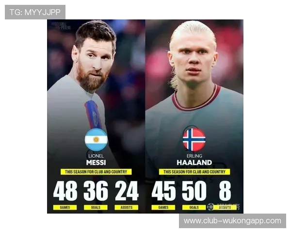 撕开防线梅西盘带突破本赛季更胜哈兰德